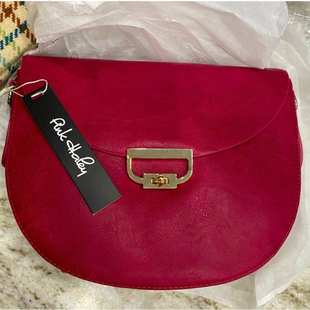 NWT Pink Haley Bag